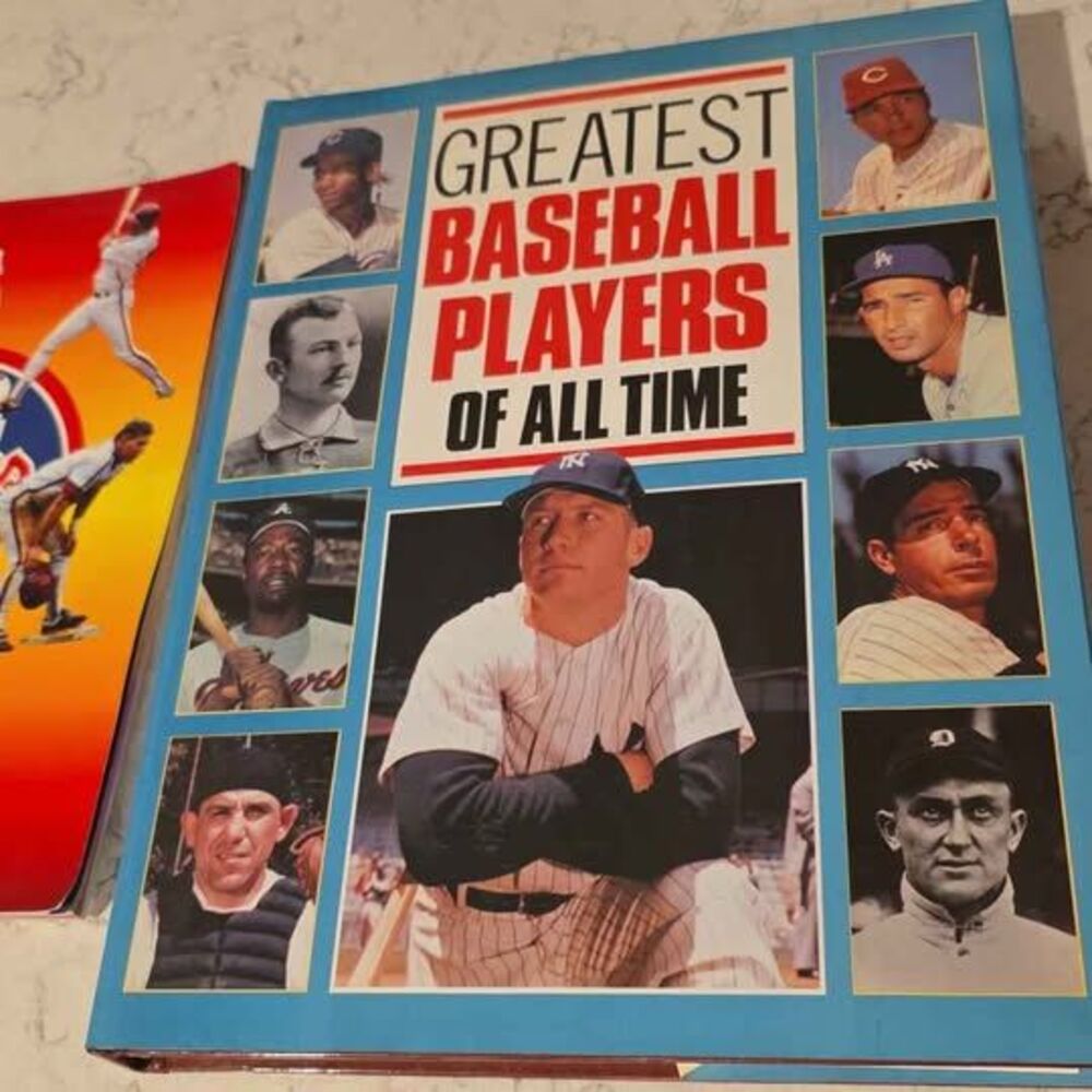 Greatest baseball players of all time and Phillies 1992 yearbook